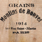 Bar comptoir "Grains Moulins de Bouvet"