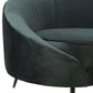 Sofa en velours & pieds en métal (3 Coloris)