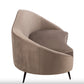 Sofa en velours & pieds en métal (3 Coloris)