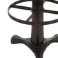 Tabouret de Bar en cuir noir