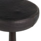 Tabouret de Bar en cuir noir