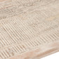 Table Basse Lit de Camp blanchi