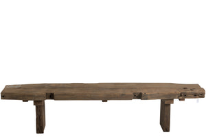 Banc en bois recyclé - Brut