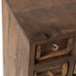 Chiffonnier en bois brut recyclé