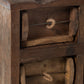 Chiffonnier en bois brut recyclé