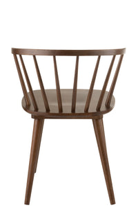 Chaise Vintage en bois marron