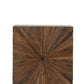 Armoire en bois naturel & métal noir