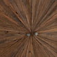 Armoire en bois naturel & métal noir