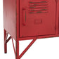 Armoire en métal 9 Portes Vert / Rouge