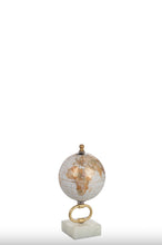 Charger l&#39;image dans la galerie, Globe sur Pied en marbre blanc (3 Formats)
