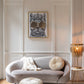 Sofa en velours & pieds en métal (3 Coloris)