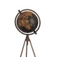 Globe Trépied en métal noir (2 Formats)