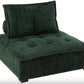 Fauteuil Pouf en velours (3 Coloris)