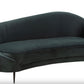 Sofa en velours & pieds en métal (3 Coloris)