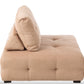 Fauteuil Pouf en velours (3 Coloris)