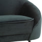 Sofa en velours & pieds en métal (3 Coloris)