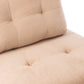 Fauteuil Pouf en velours (3 Coloris)