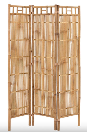 Paravent en bambou naturel