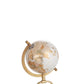 Globe sur Pied en marbre blanc (3 Formats)