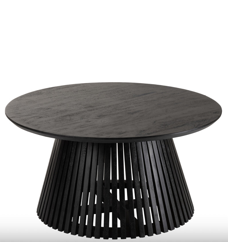 Table basse en manguier noir