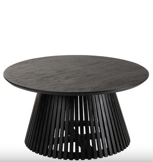 Table basse en manguier noir