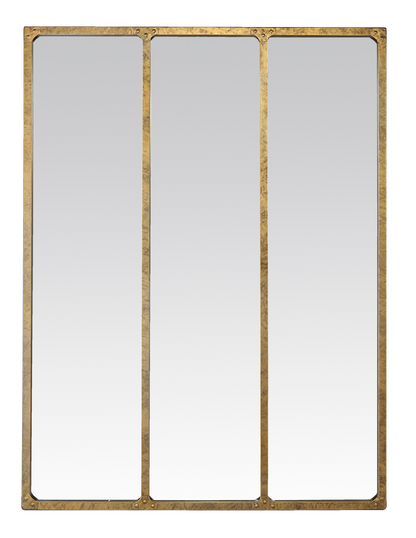 Miroir verrière à rivets