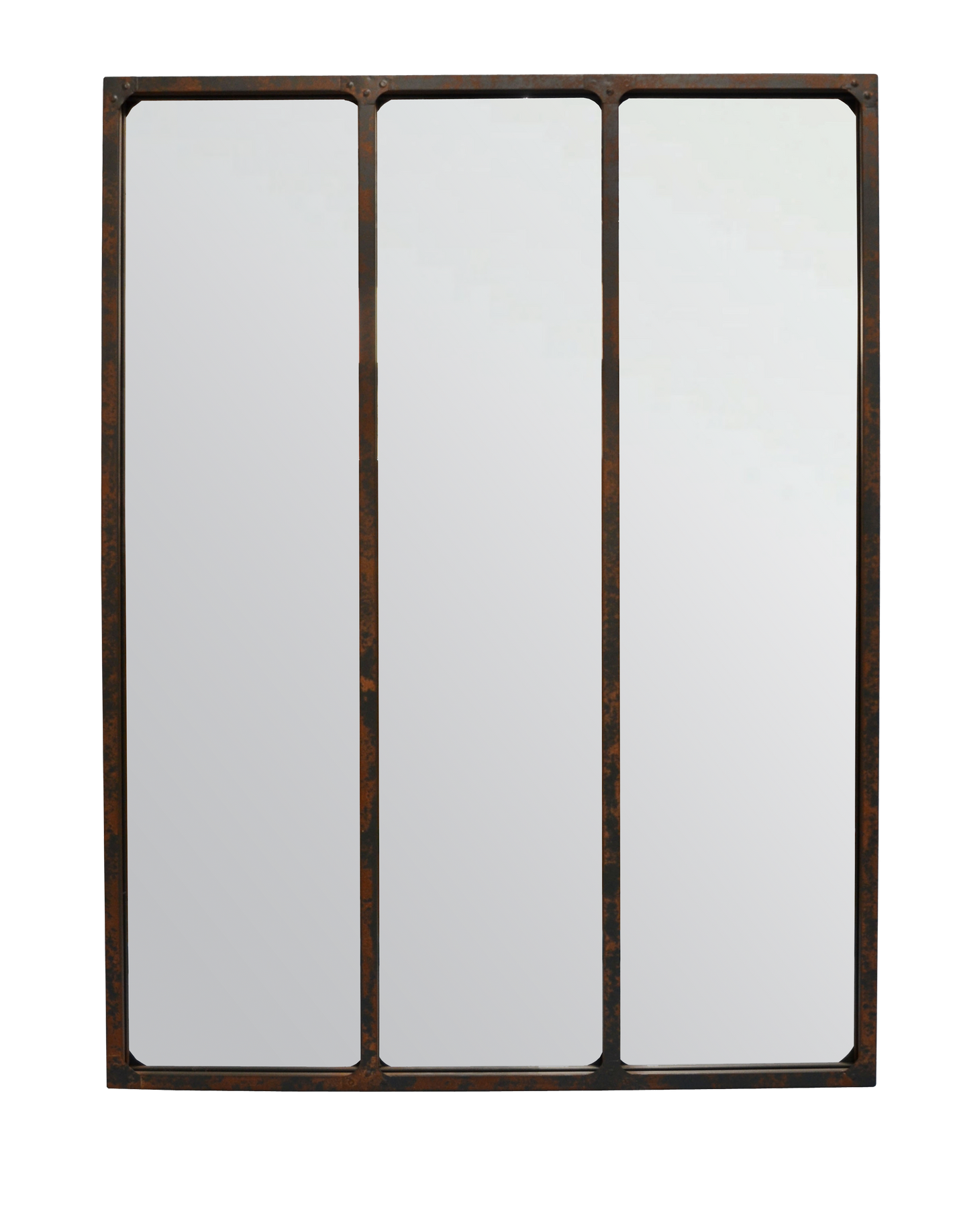 Miroir verrière à rivets