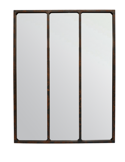 Miroir verrière à rivets