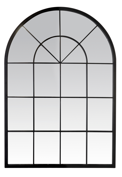 Miroir Demeure métal noir