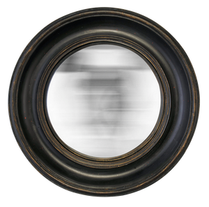 Miroir Sorcière Convexe noir